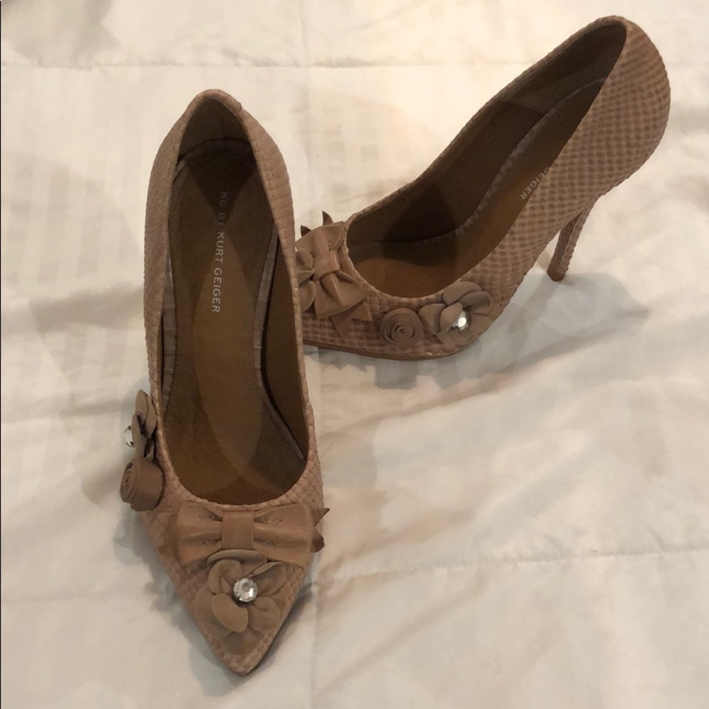KG by Kurt Geiger Unique Dusty Rose Color Heels